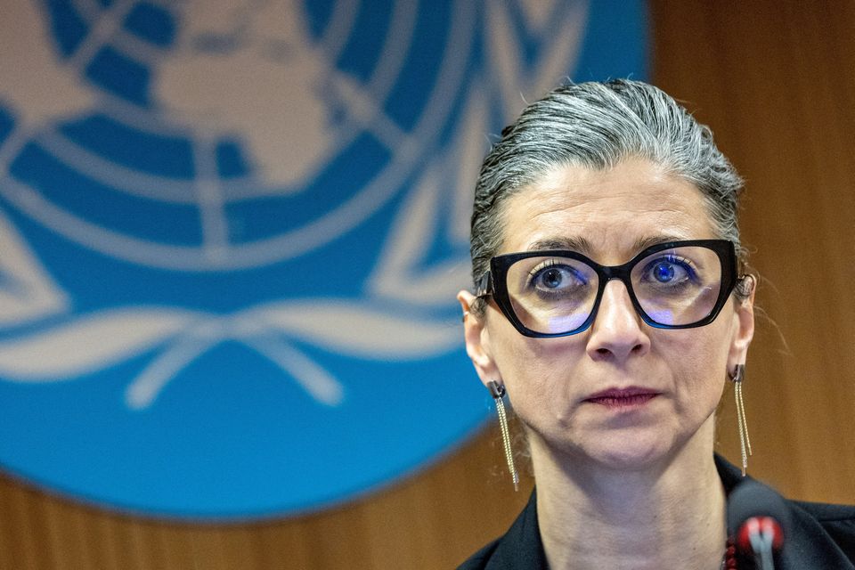 Francesca Albanese, UN special rapporteur on human rights in the Palestinian territories. Photo: Reuters